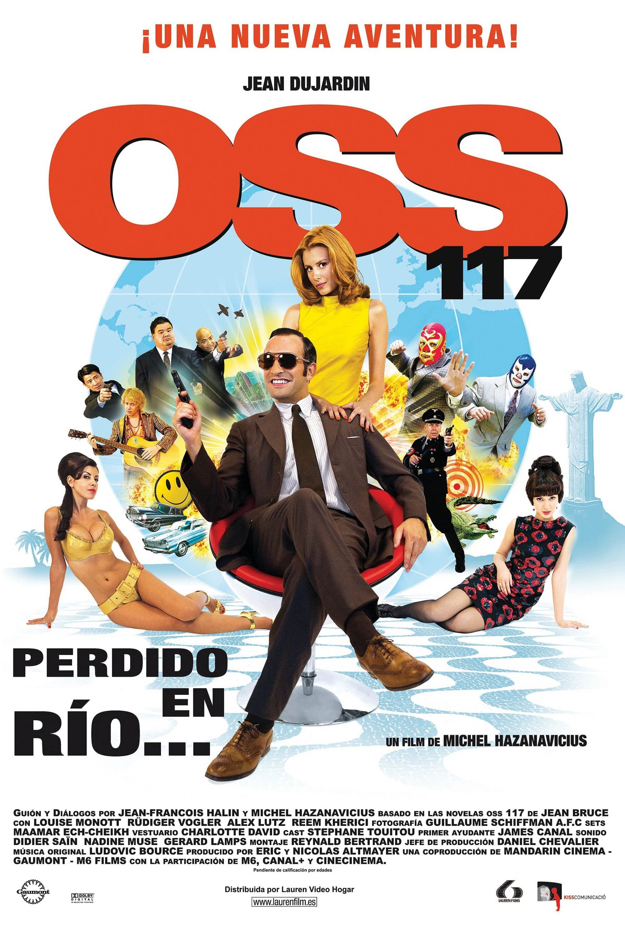 Poster de OSS 117, PERDIDO EN RÍO... en español