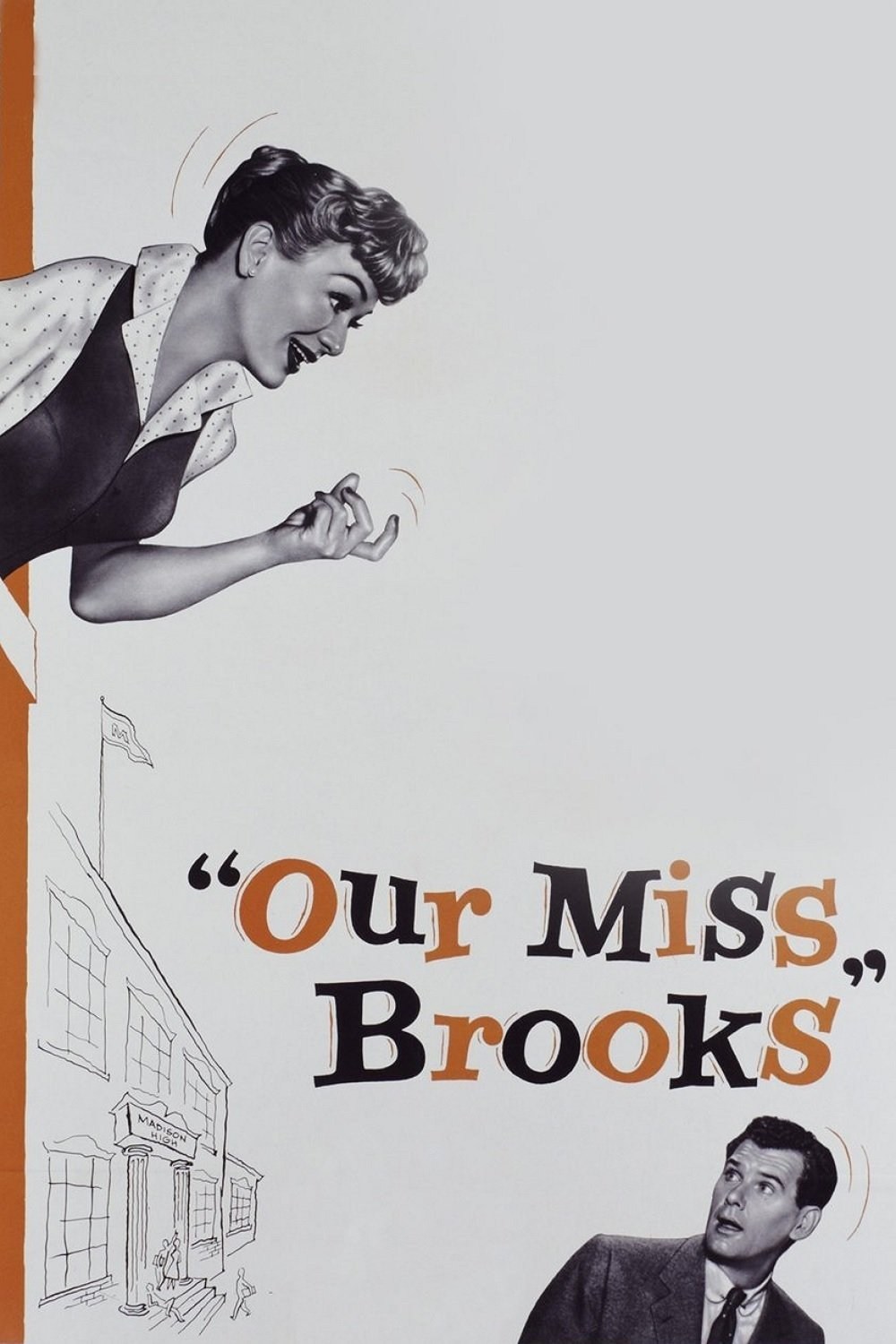Poster de OUR MISS BROOKS en inglés