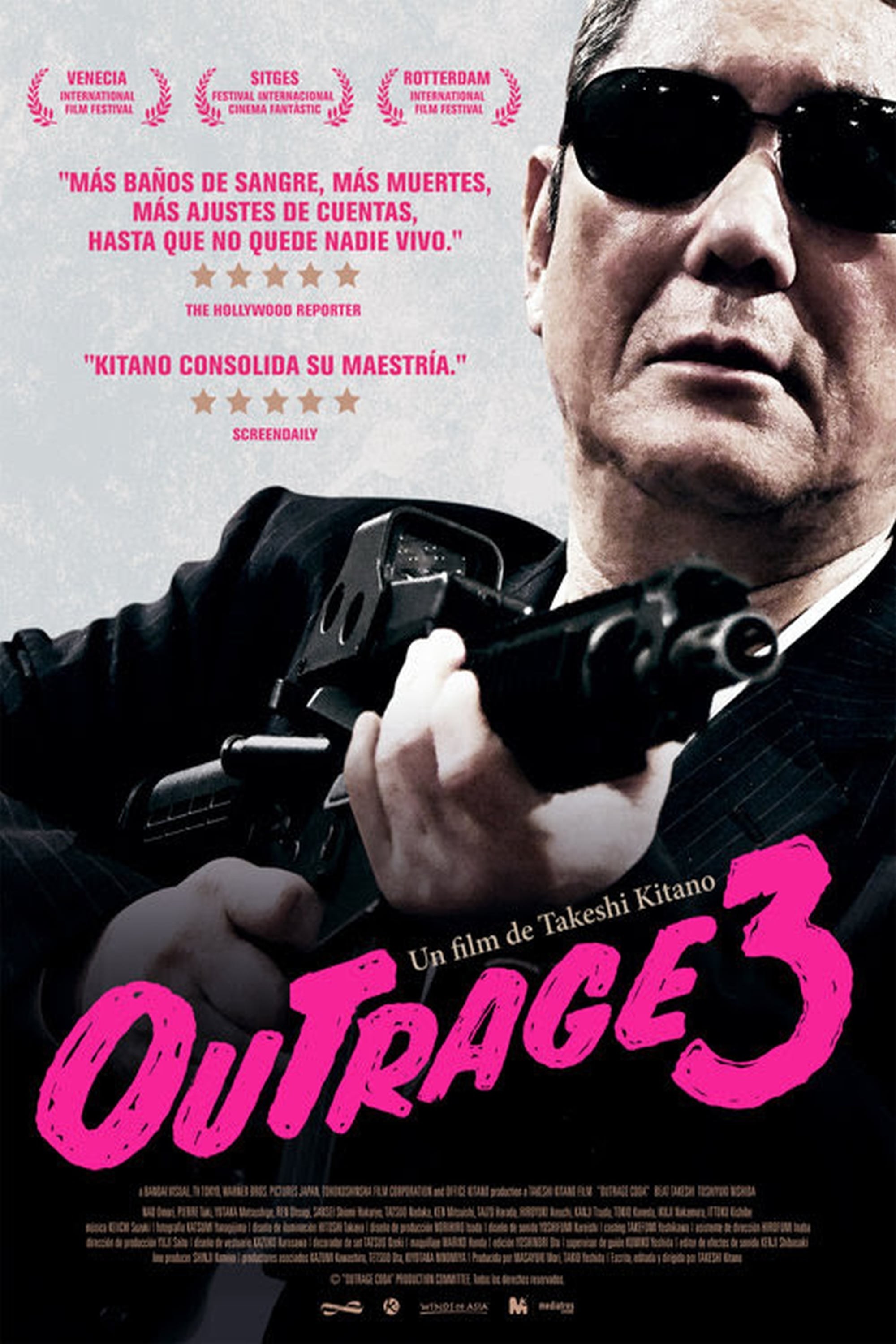 Poster de OUTRAGE 3 en español