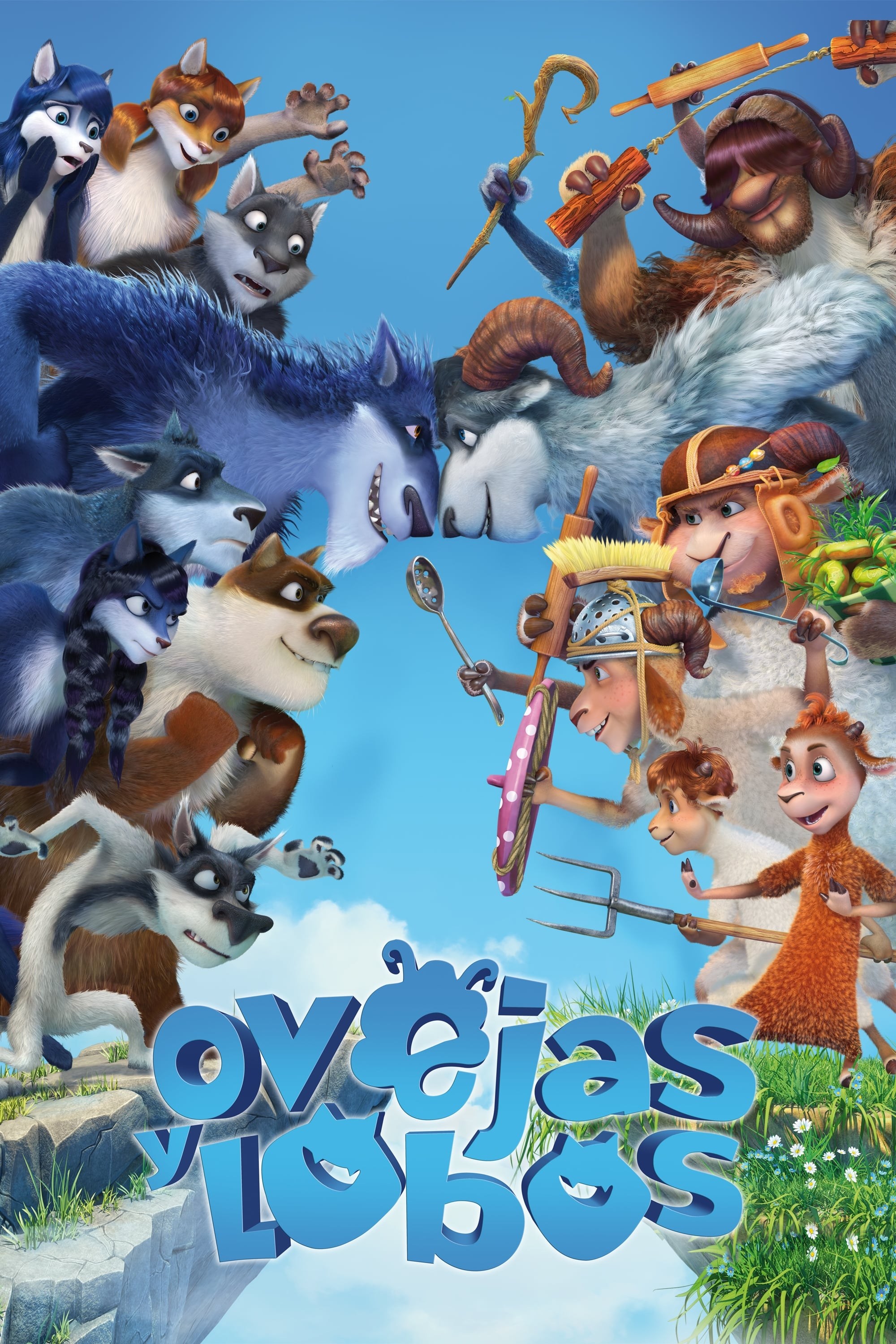 Poster de OVEJAS Y LOBOS en español