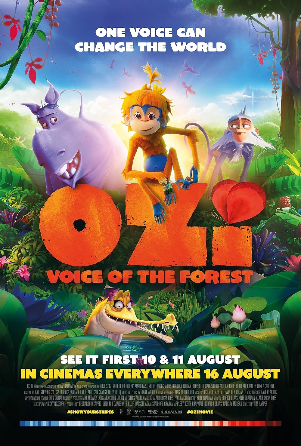 Poster de OZI: VOZ DEL BOSQUE