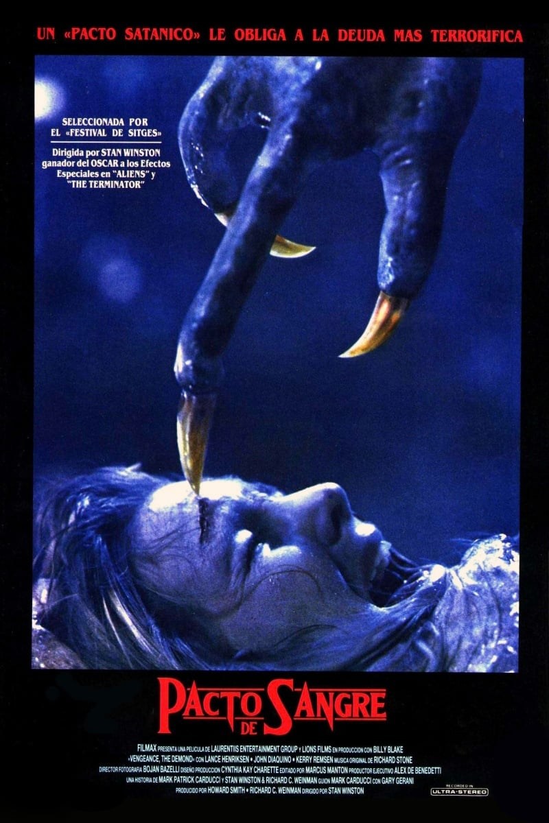 Poster de PACTO DE SANGRE en español
