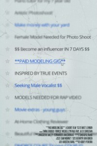 Paid Modeling Gig