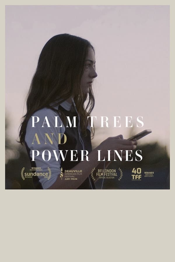 Poster de PALM TREES AND POWER LINES