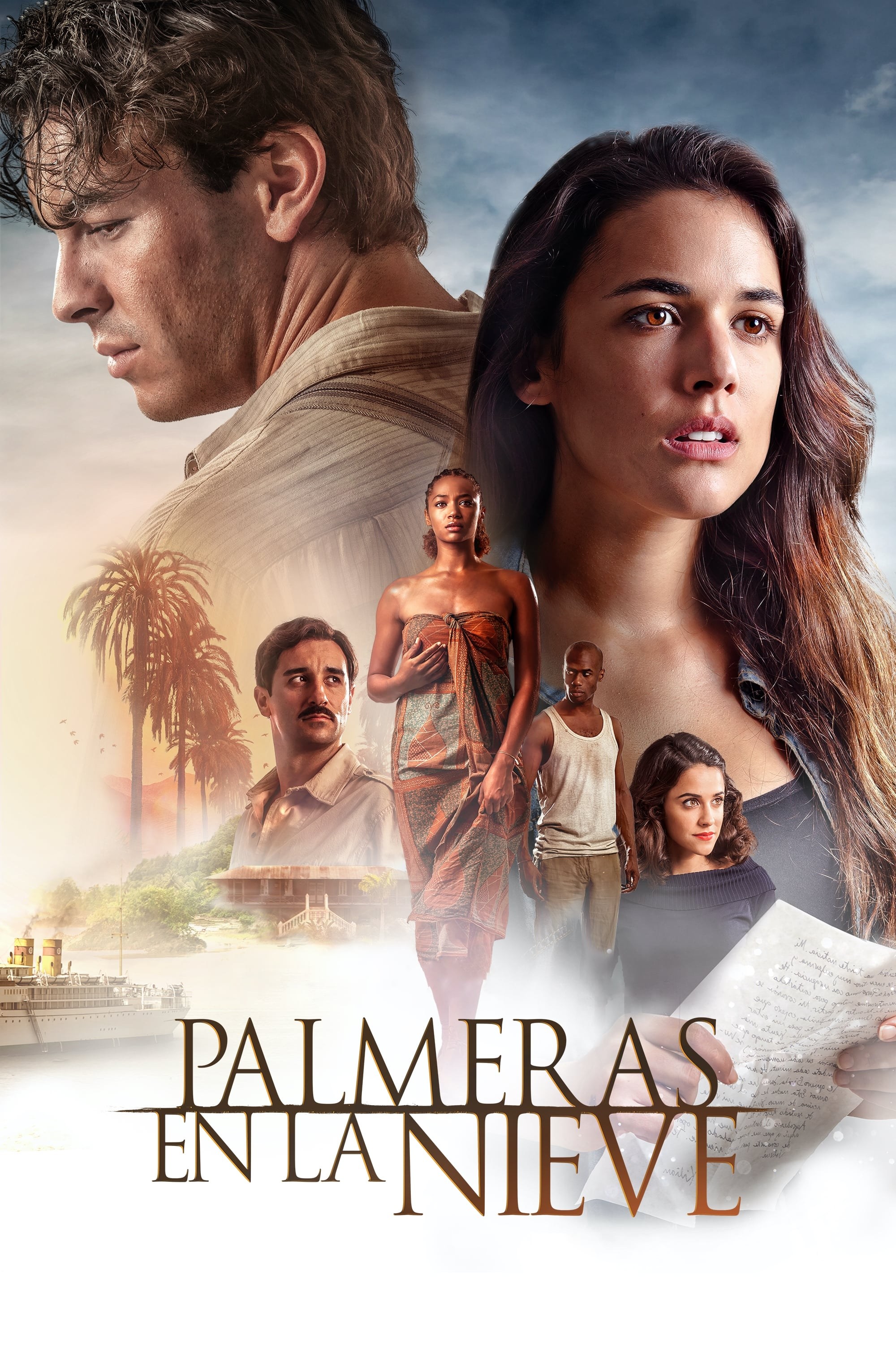 Poster de PALMERAS EN LA NIEVE en español
