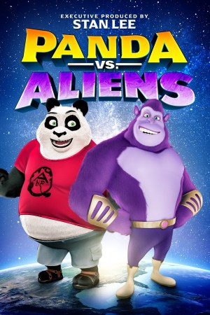 Panda contra Aliens