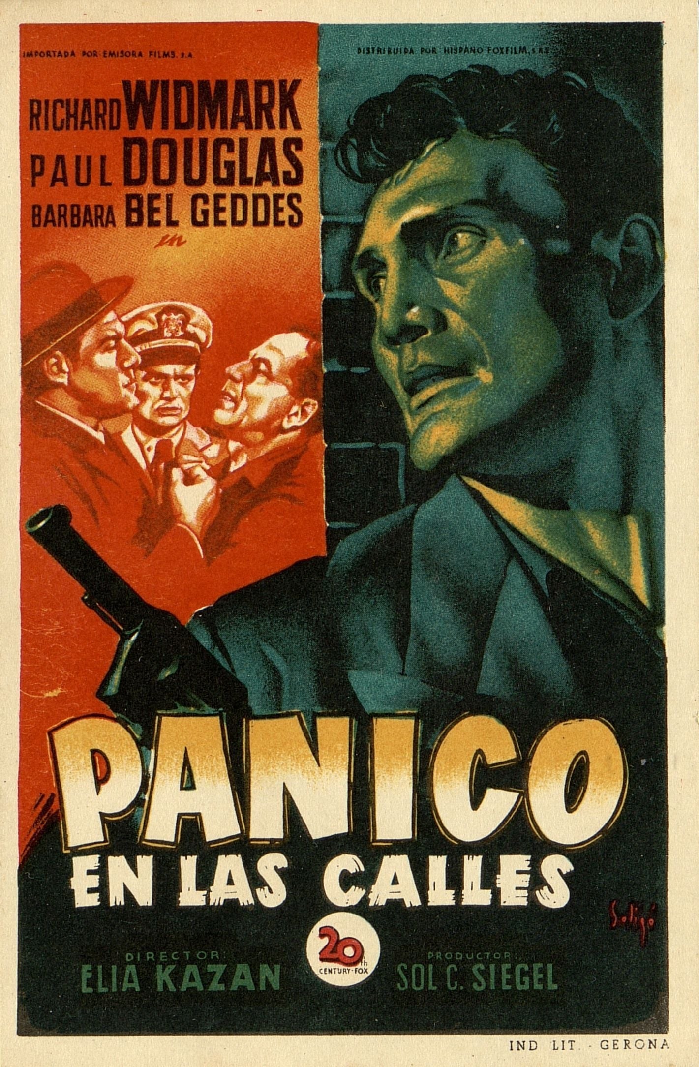 Poster de PÁNICO EN LAS CALLES en español