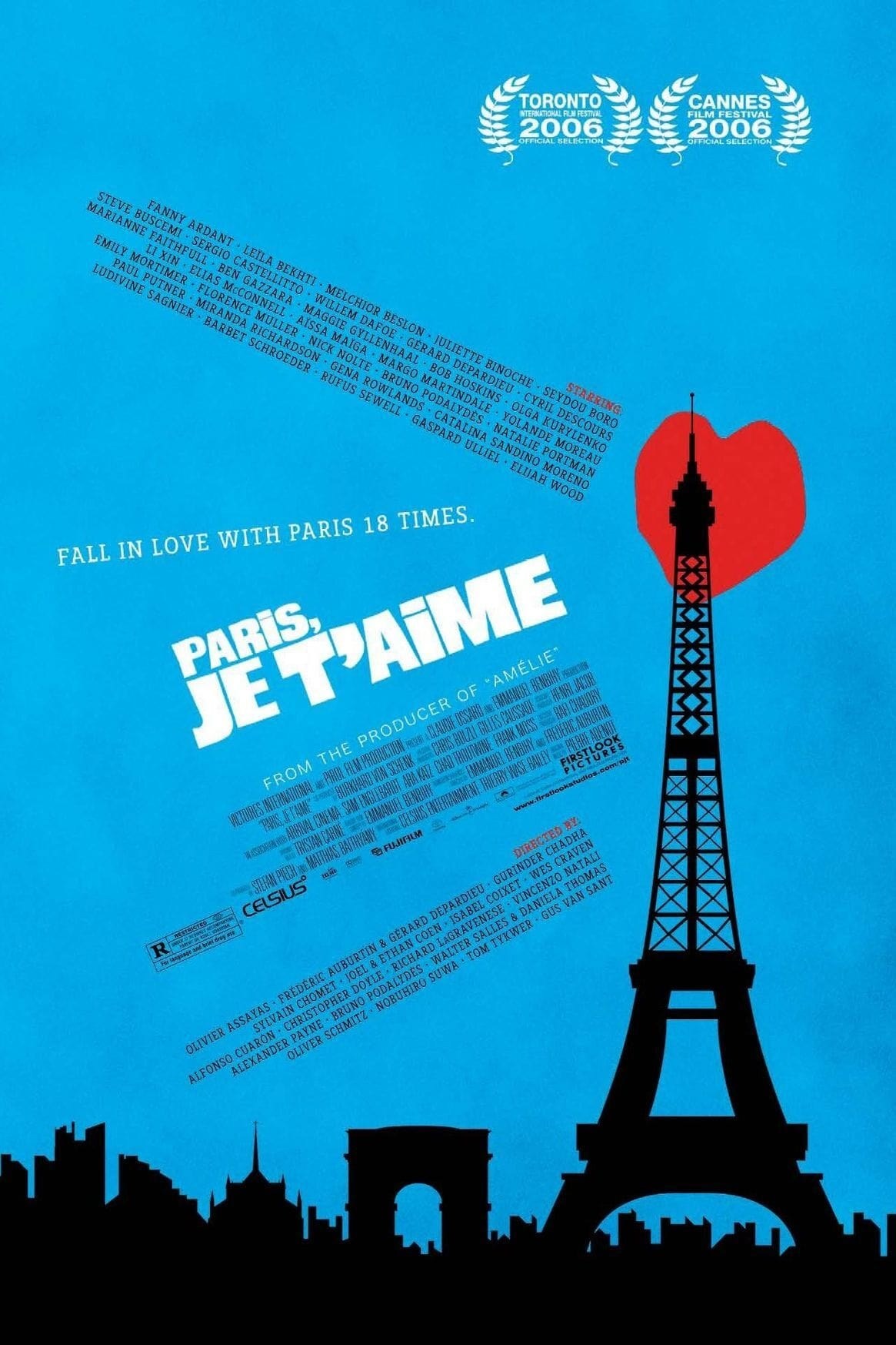 Poster de PARIS, JE T'AIME en inglés