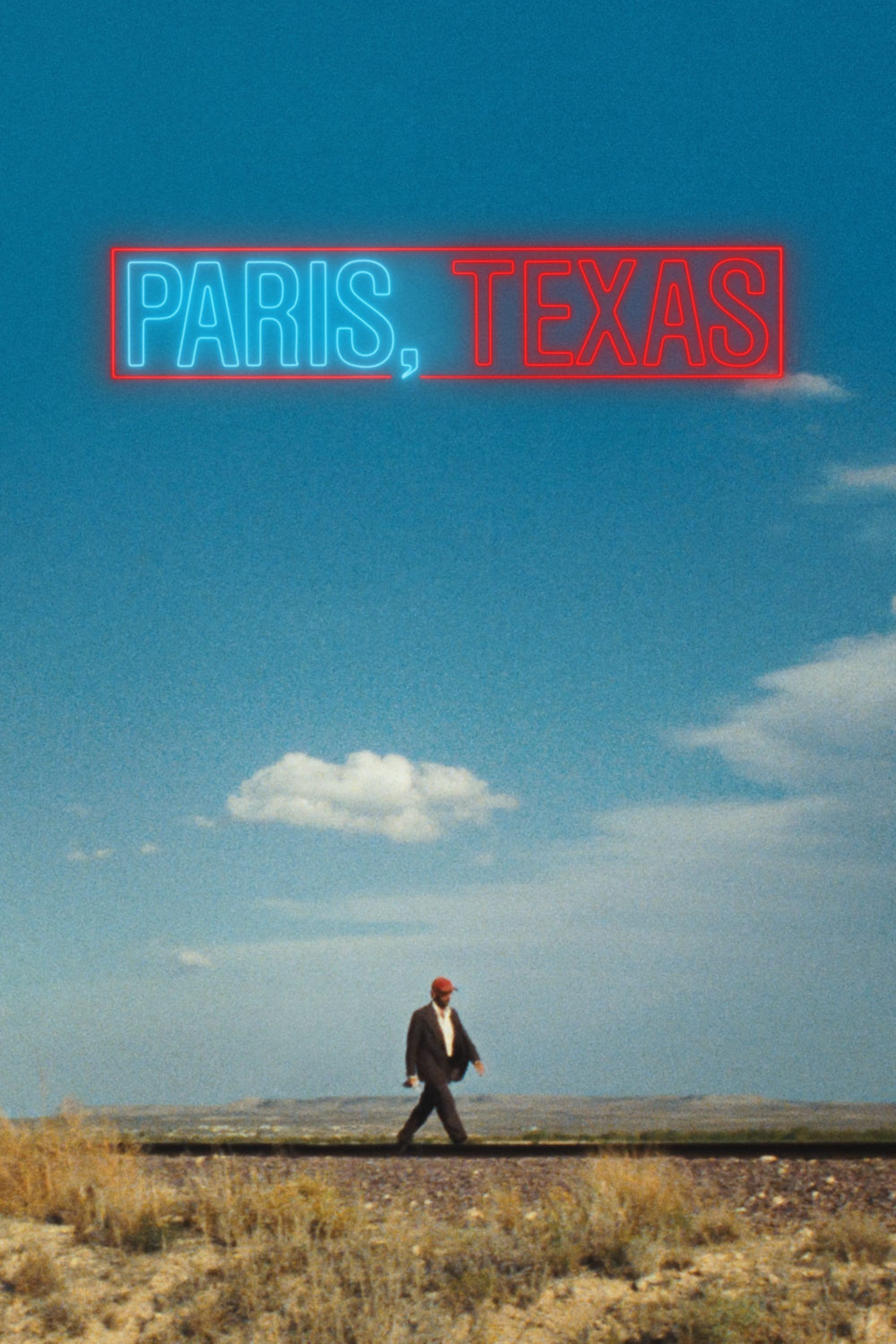 Poster de PARIS, TEXAS en inglés
