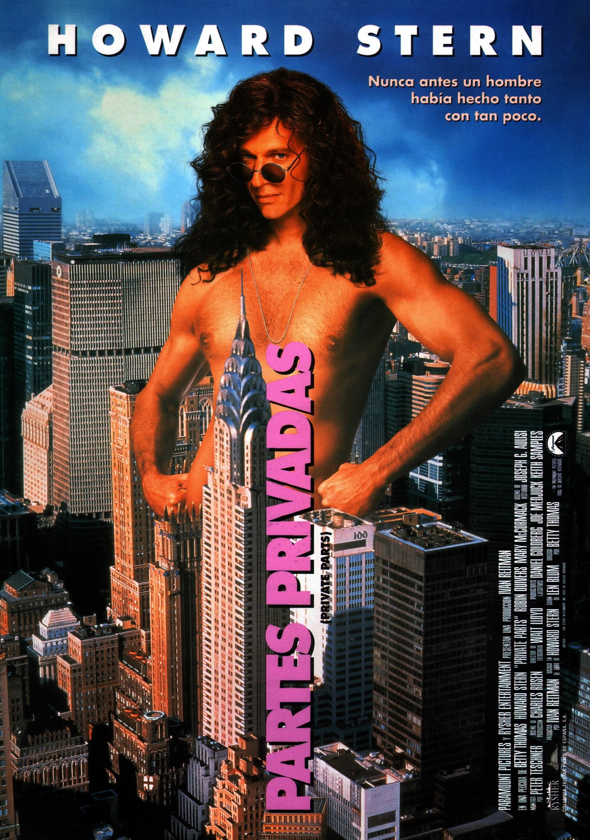 Poster de PARTES PRIVADAS en español
