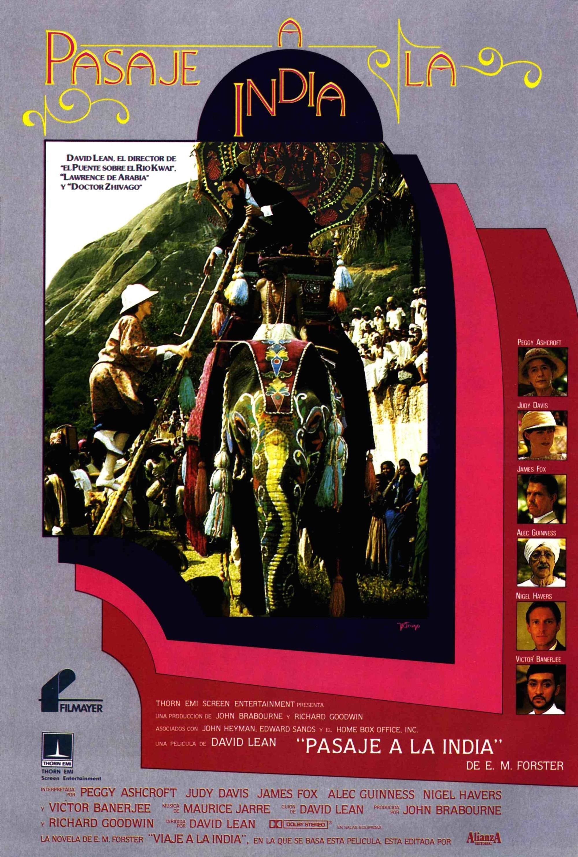 Poster de PASAJE A LA INDIA en español