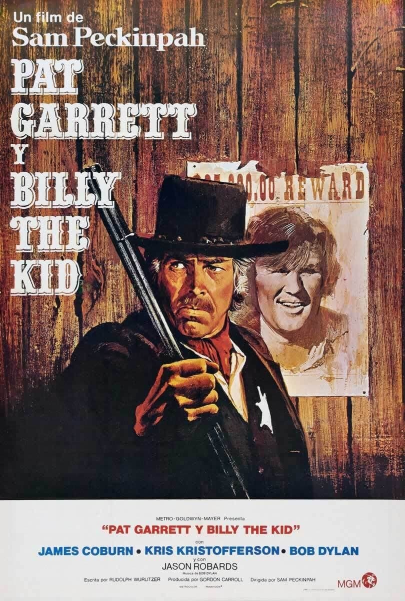 Poster de PAT GARRETT Y BILLY EL NIÑO en español