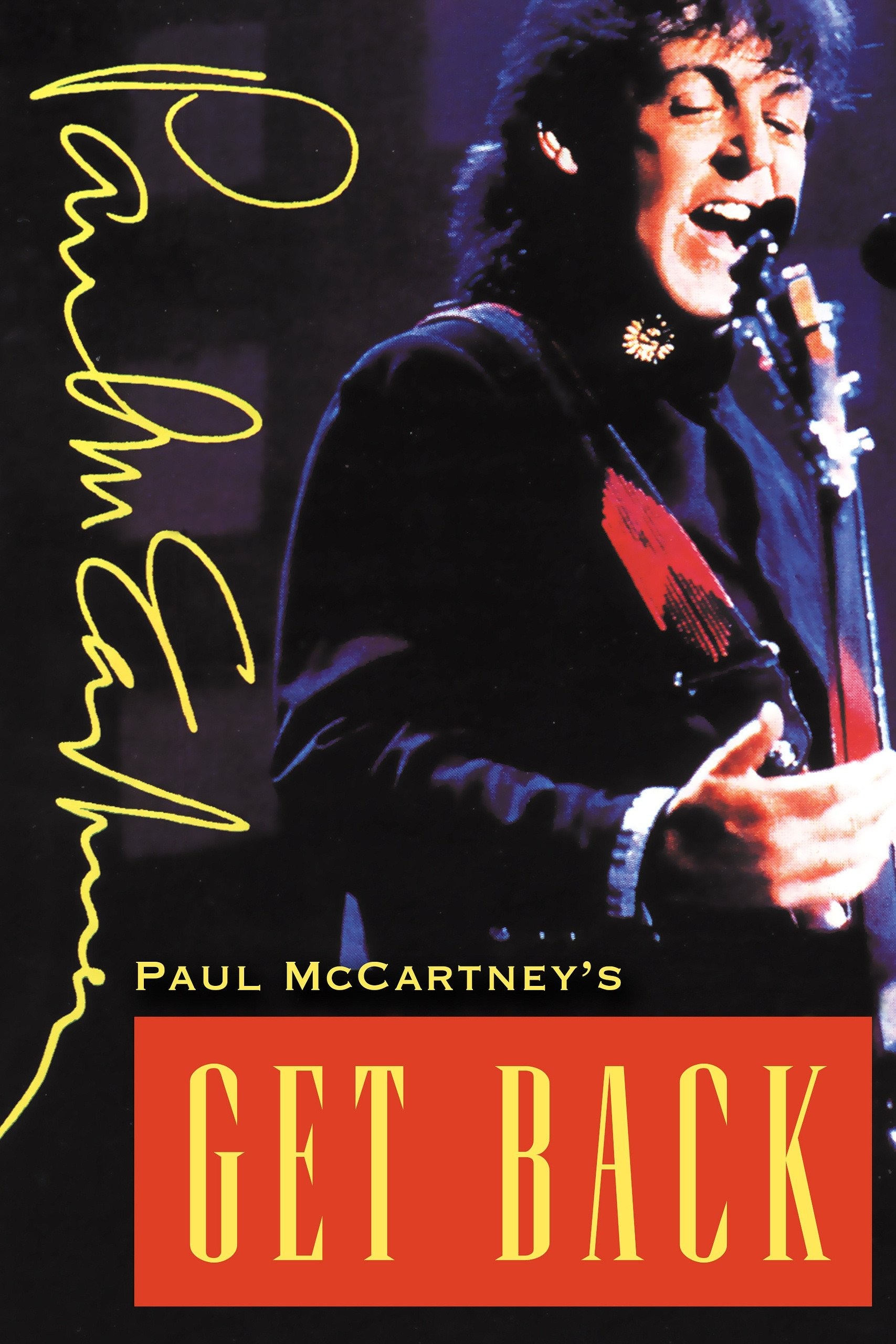 Poster de PAUL MCCARTNEY&APOS;S GET BACK en inglés