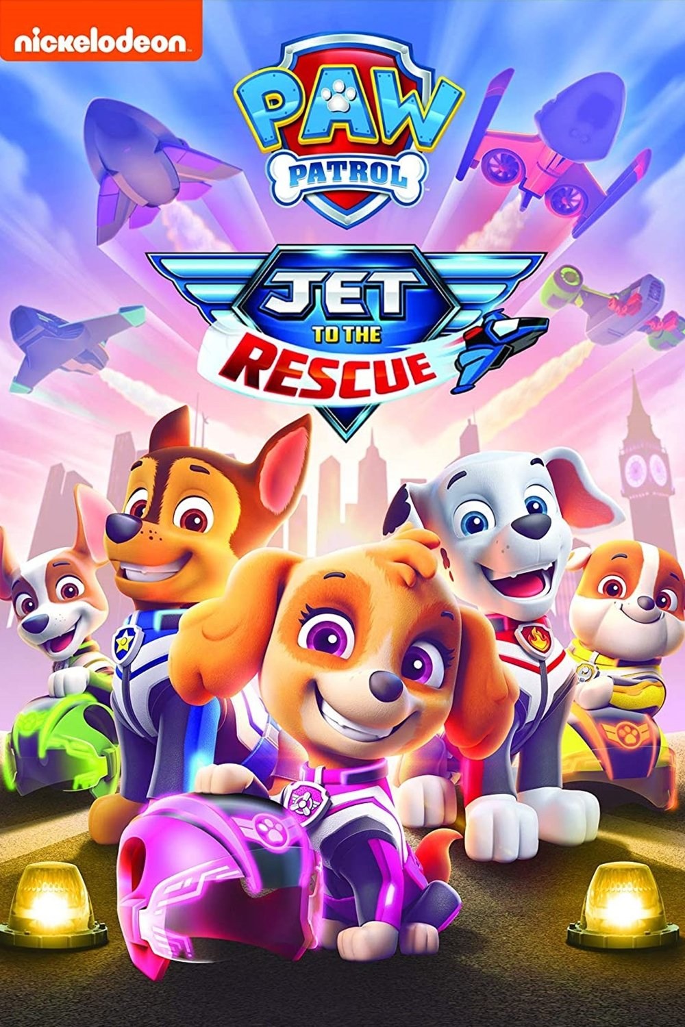 Poster de PAW PATROL: JET TO THE RESCUE en inglés