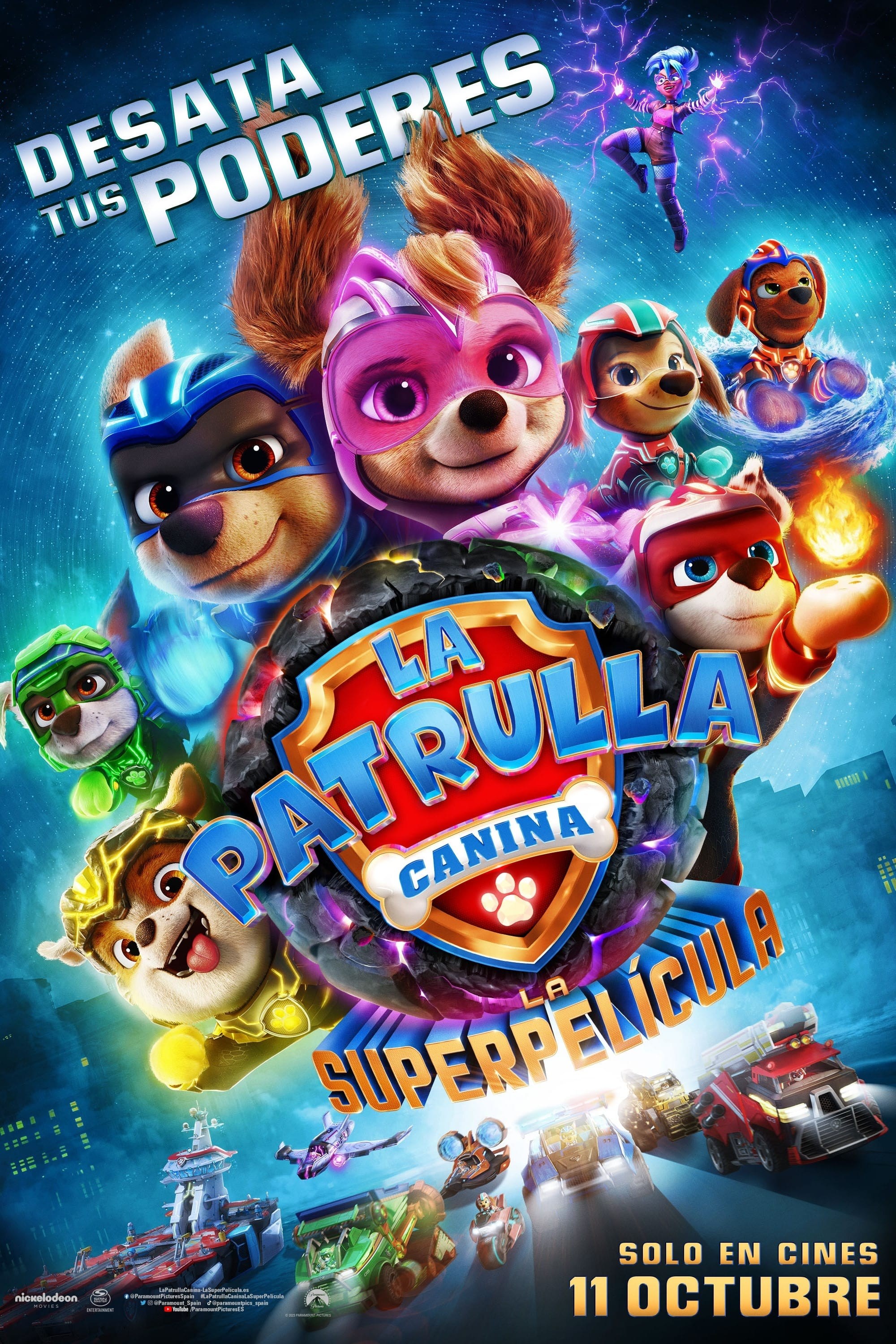 Poster de LA PATRULLA CANINA: LA SUPERPELÍCULA en español