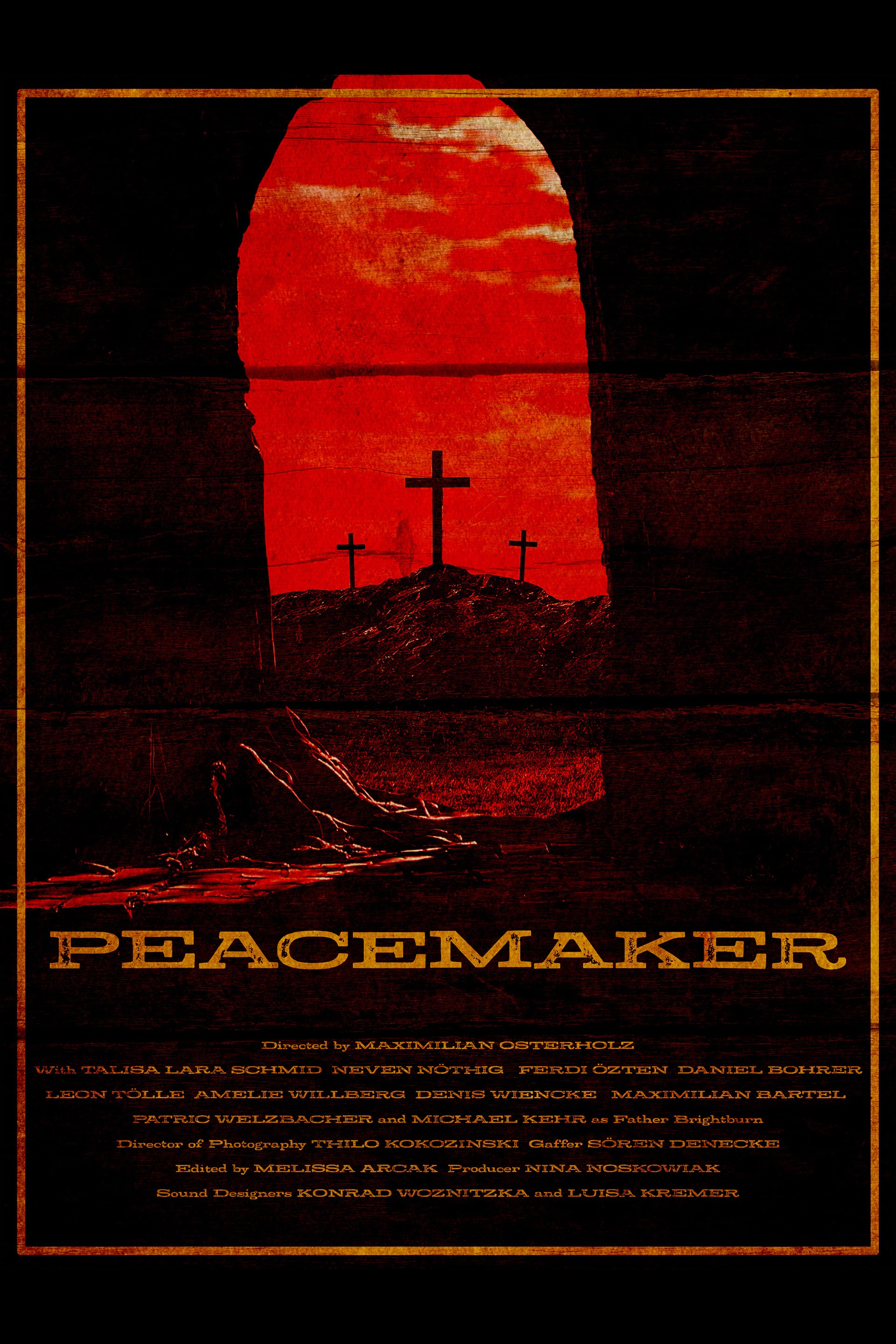 Poster de PEACEMAKER en inglés