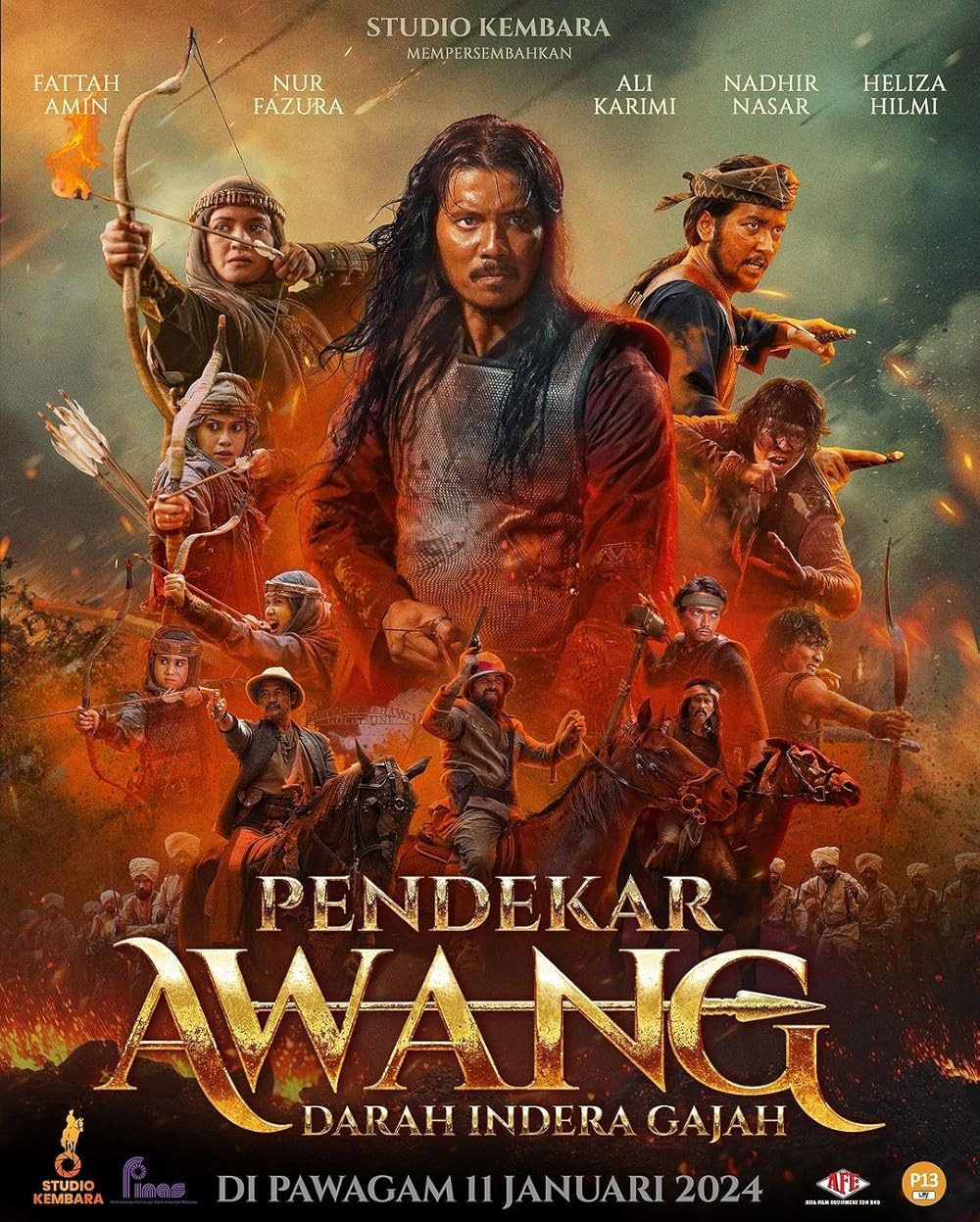 Poster de PENDEKAR AWANG: DARAH INDERA GAJAH