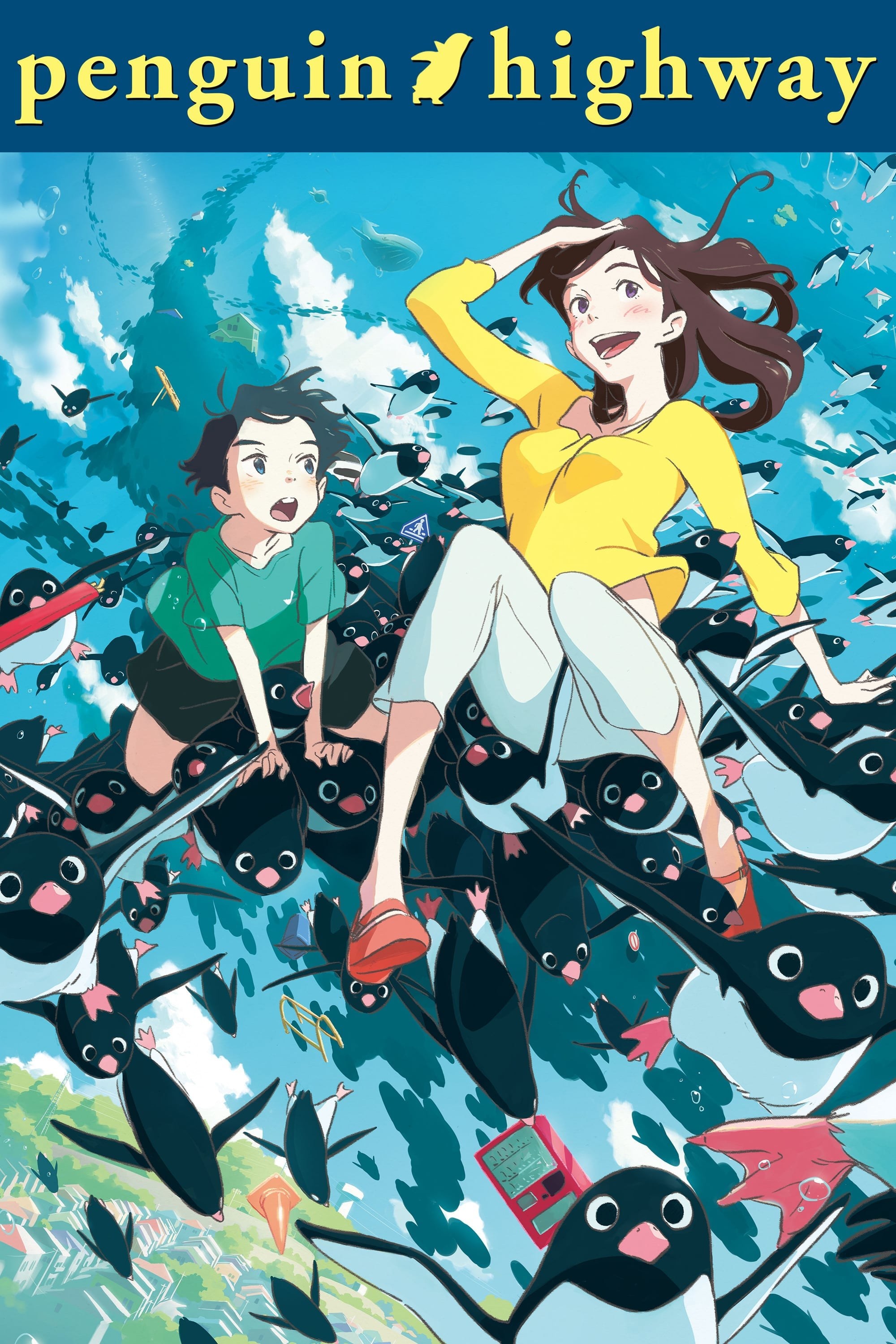 Poster de PENGUIN HIGHWAY. EL MISTERIO DE LOS PINGÜINOS en inglés