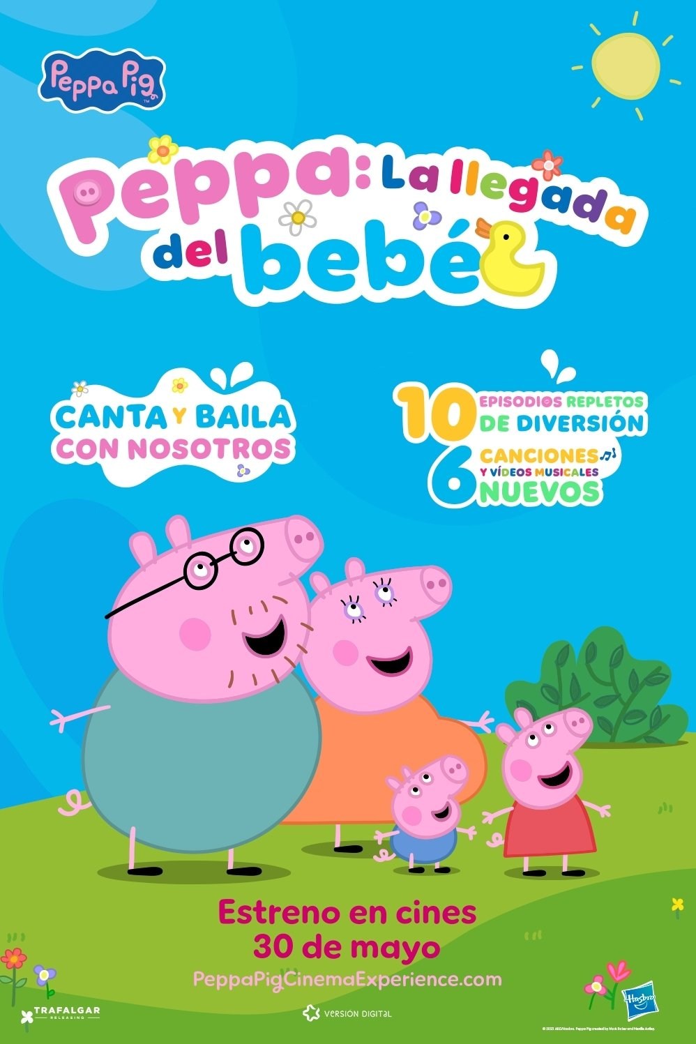 Poster de PEPPA: LA LLEGADA DEL BEBÉ en español