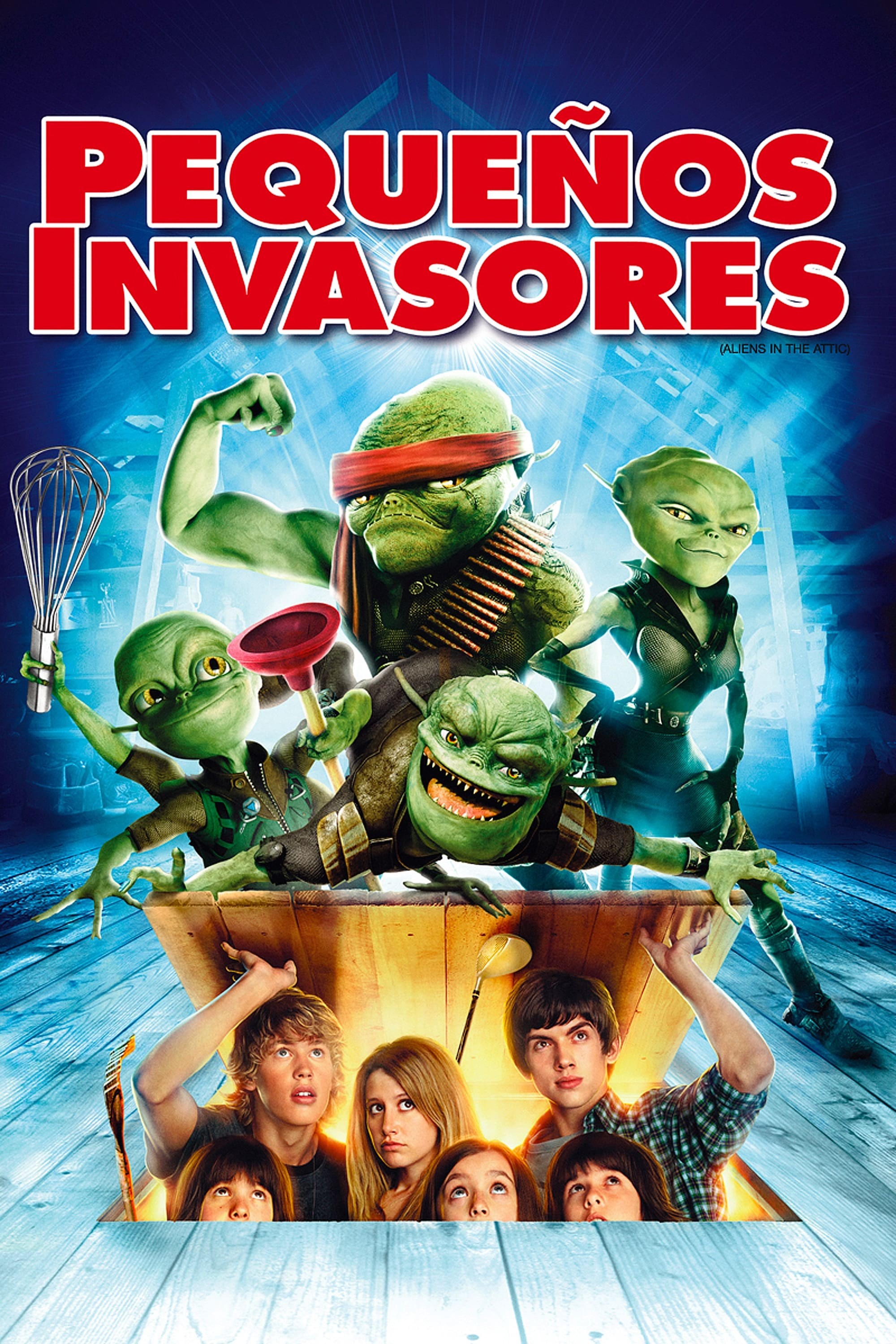 Poster de PEQUEÑOS INVASORES en español