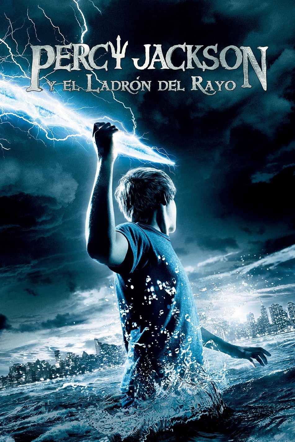 Poster de PERCY JACKSON Y EL LADRÓN DEL RAYO en español