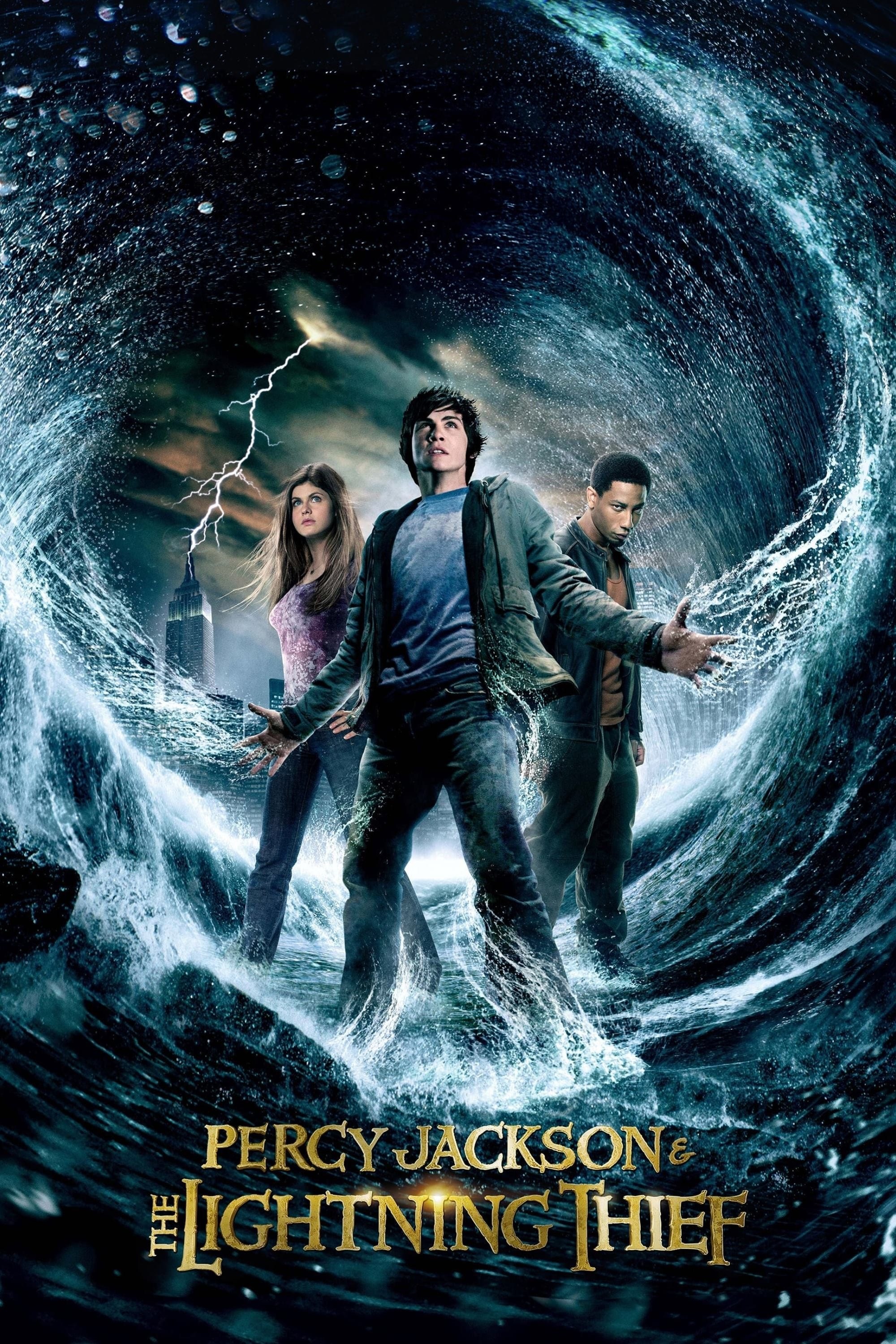 Poster de PERCY JACKSON Y EL LADRÓN DEL RAYO en inglés