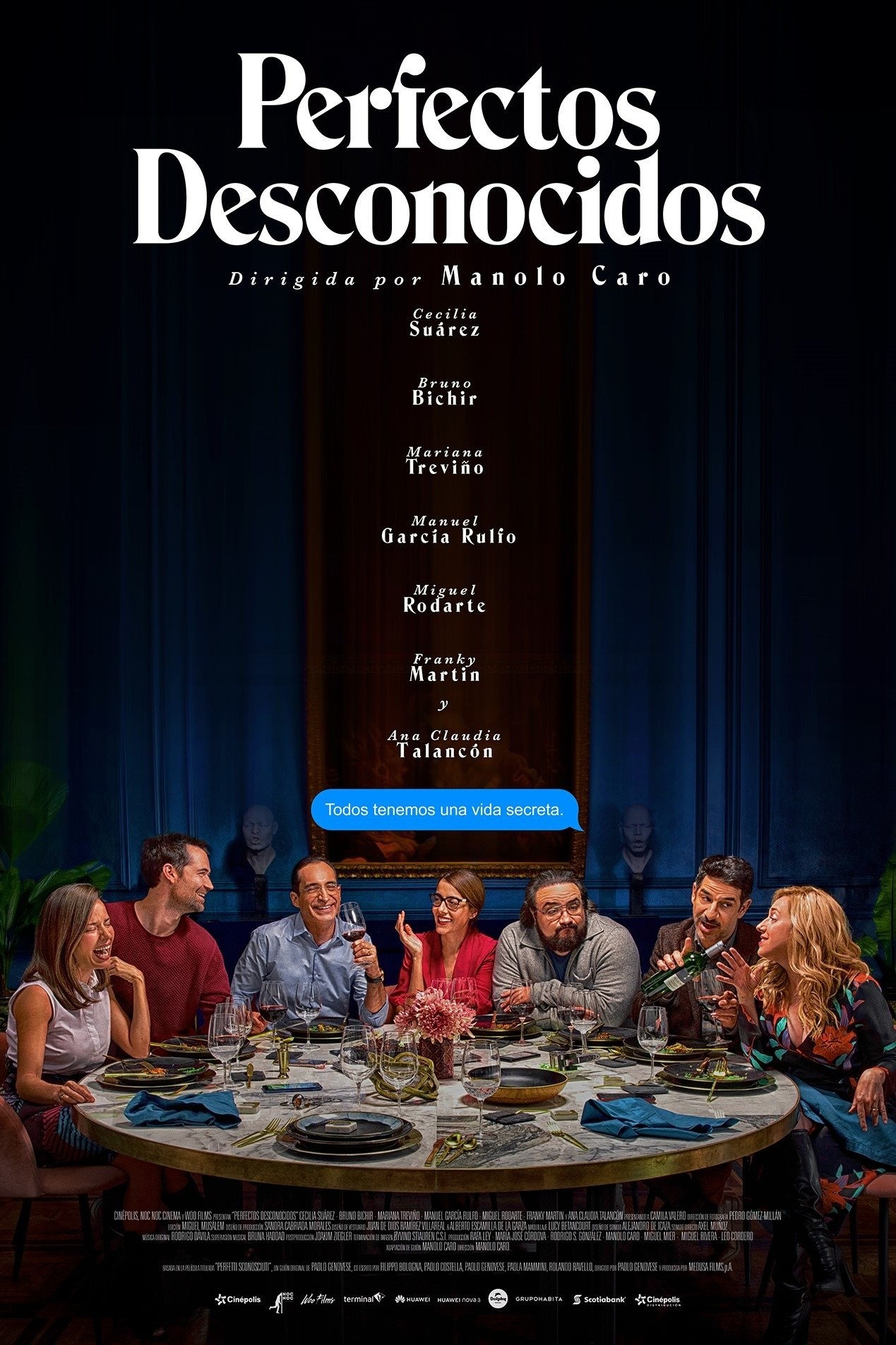 Poster de PERFECTOS DESCONOCIDOS en español