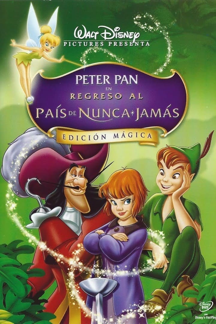 Poster de PETER PAN EN EL REGRESO AL PAÍS DE NUNCA JAMÁS en español