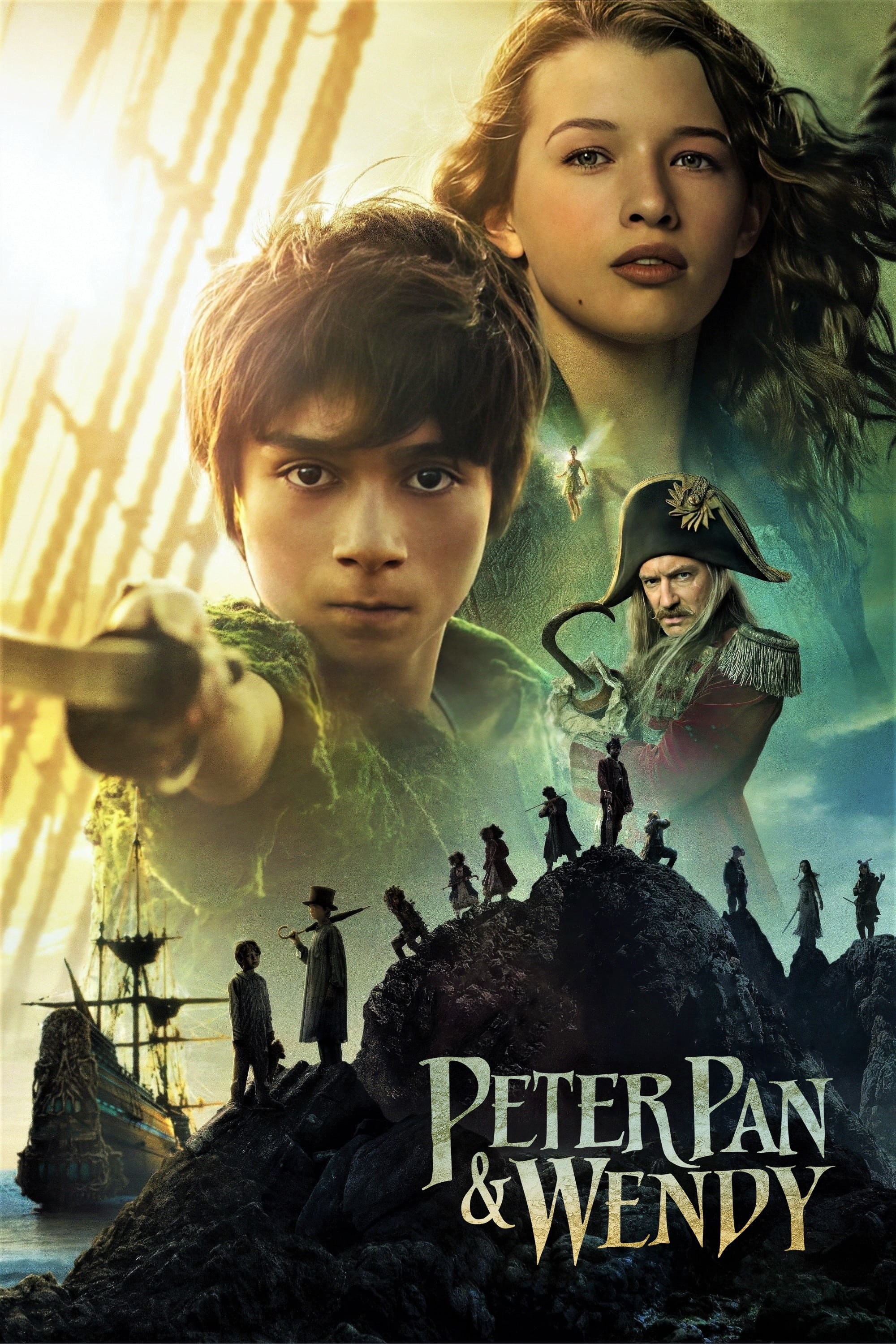 Poster de PETER PAN & WENDY en inglés