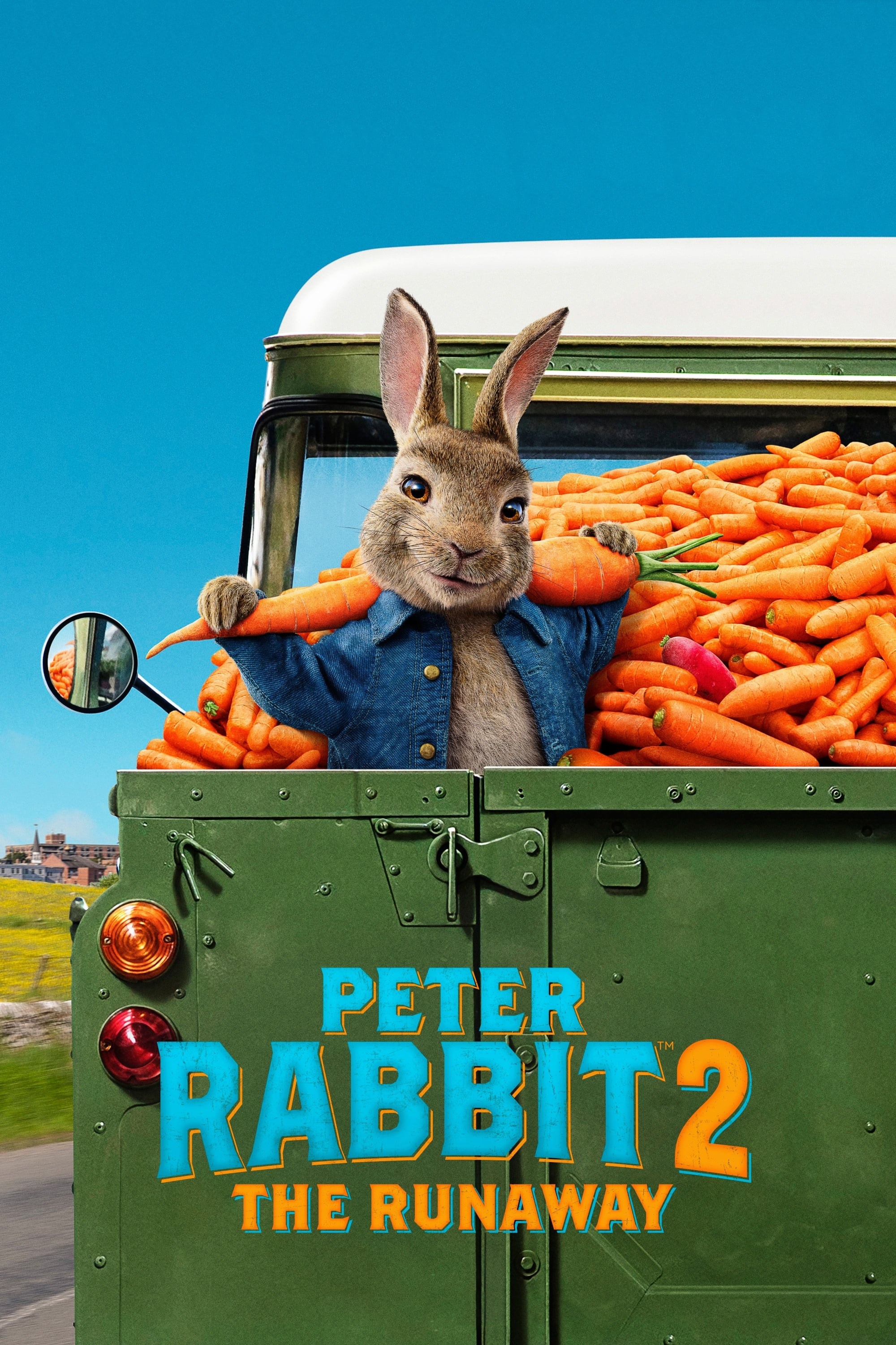 Poster de PETER RABBIT 2: A LA FUGA en inglés