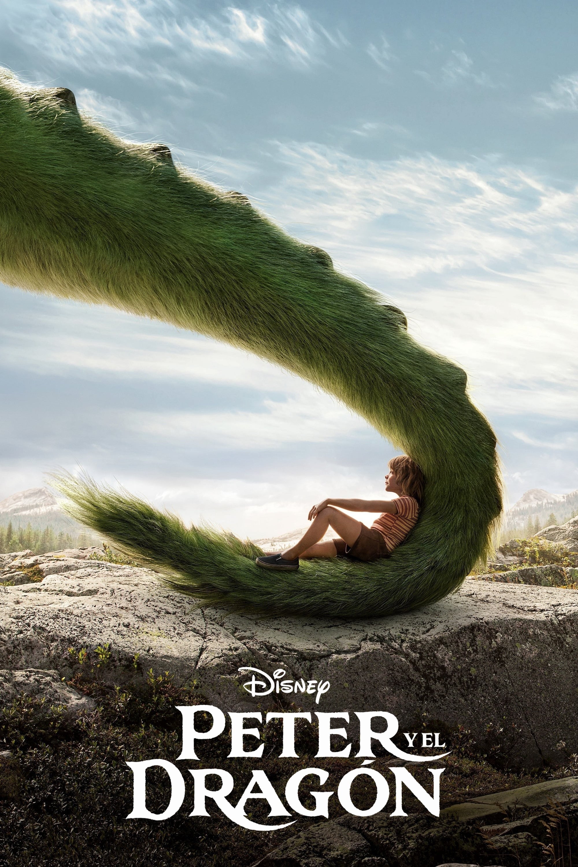 Poster de PETER Y EL DRAGÓN en español