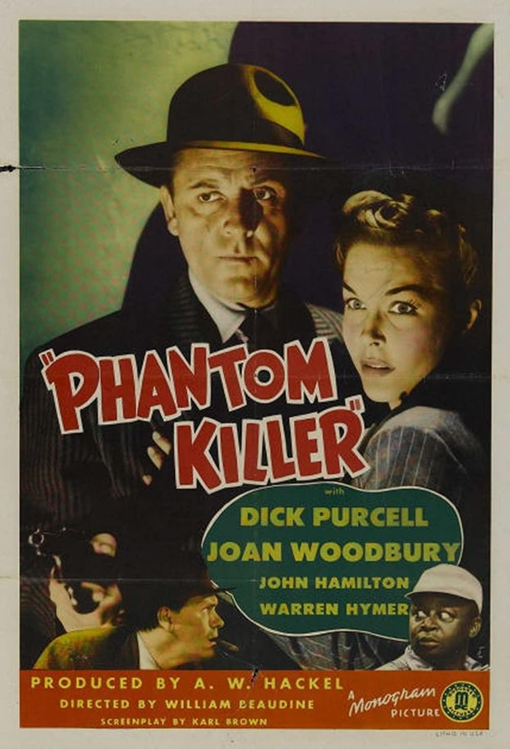 Poster de PHANTOM KILLER en inglés