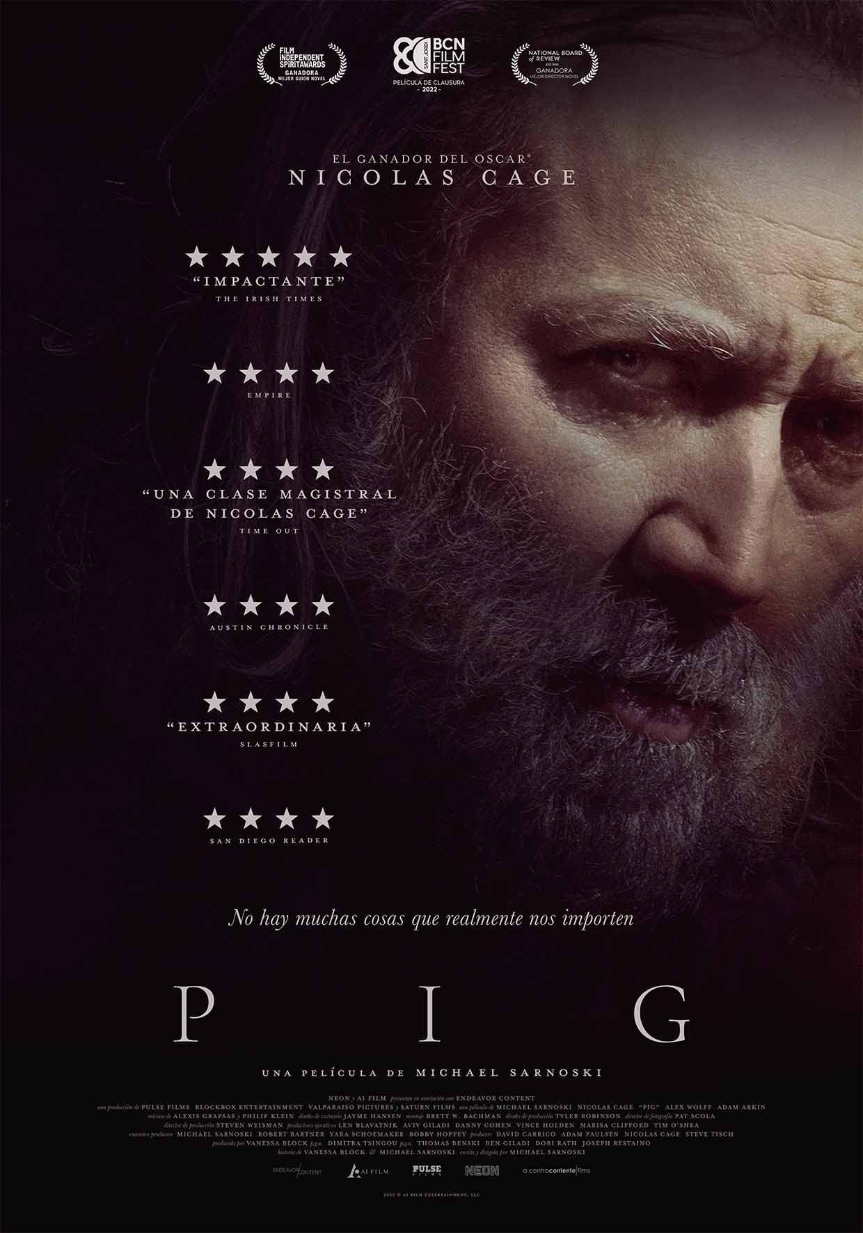 Poster de PIG en español