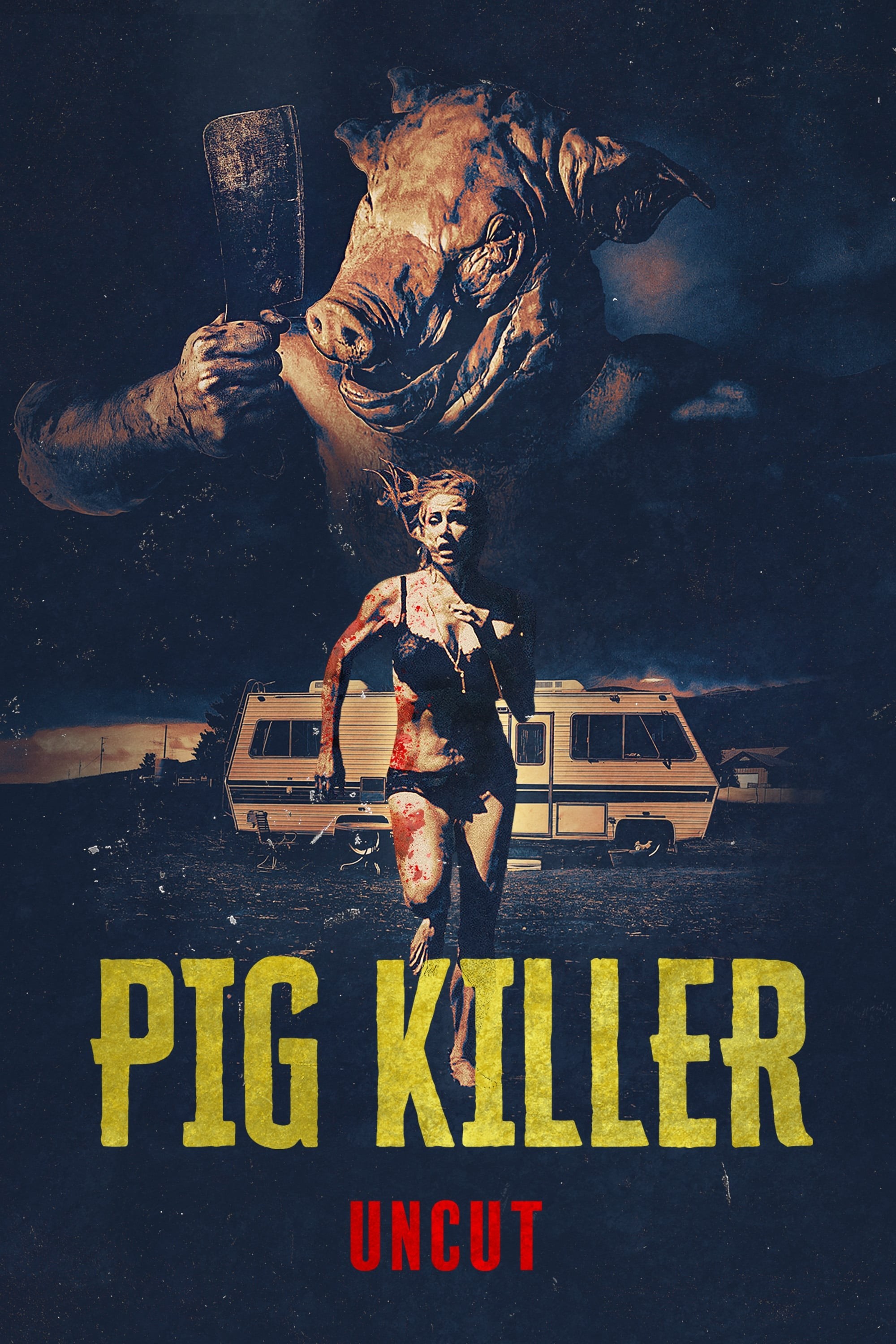 Poster de PIG KILLER en inglés