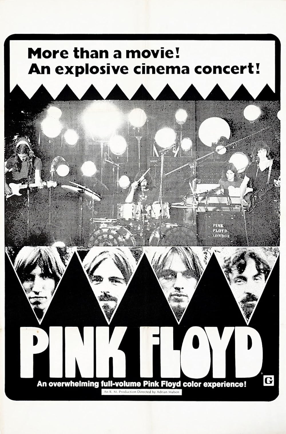 Poster de PINK FLOYD: LIVE AT POMPEII