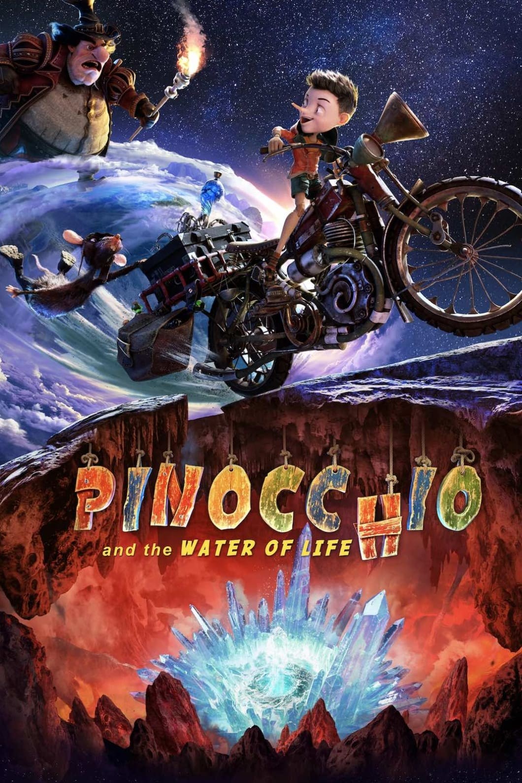 Poster de PINOCCHIO AND THE WATER OF LIFE en inglés
