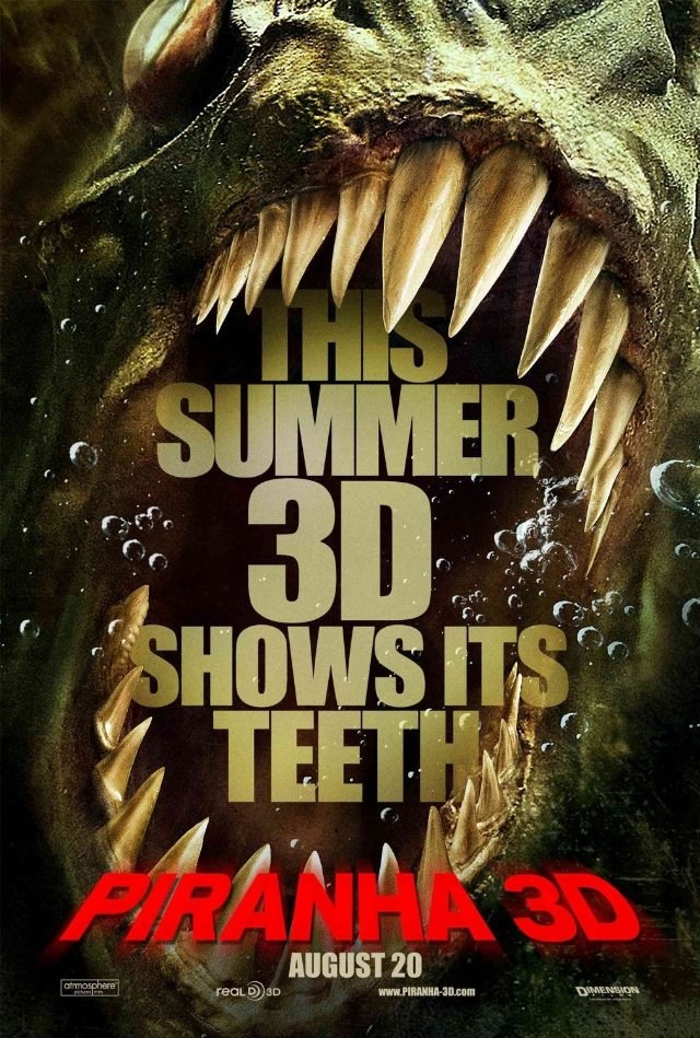 Poster de PIRAÑA 3D