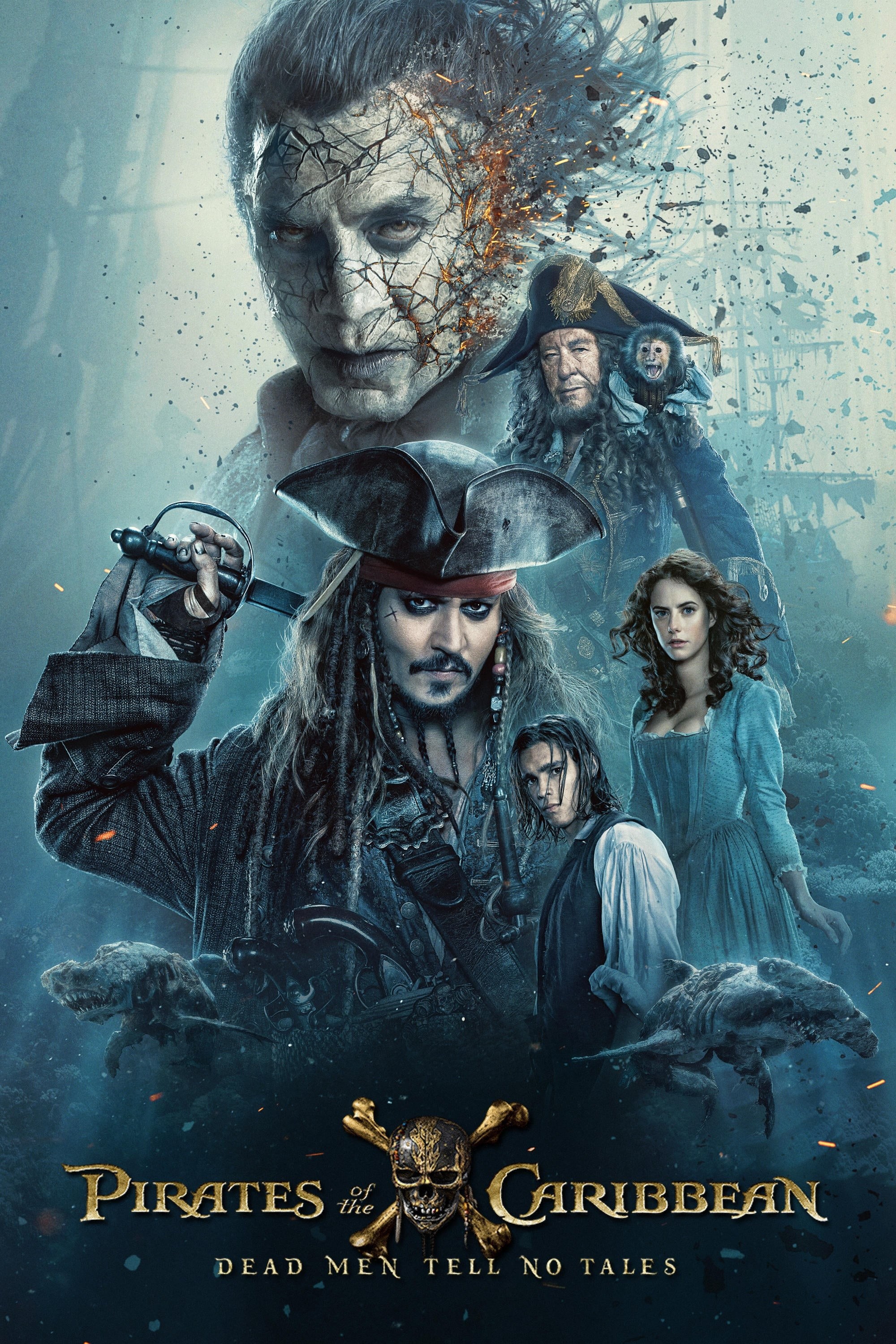 Poster de PIRATAS DEL CARIBE: LA VENGANZA DE SALAZAR en inglés