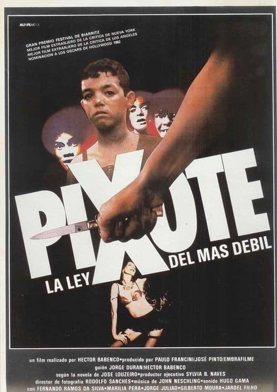 Poster de PIXOTE, LA LEY DEL MÁS DÉBIL en español