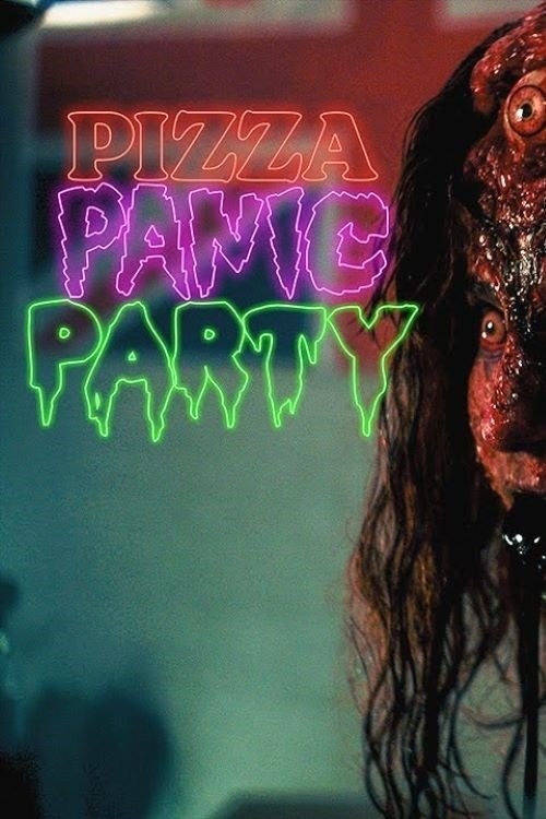Poster de PIZZA PANIC PARTY en inglés