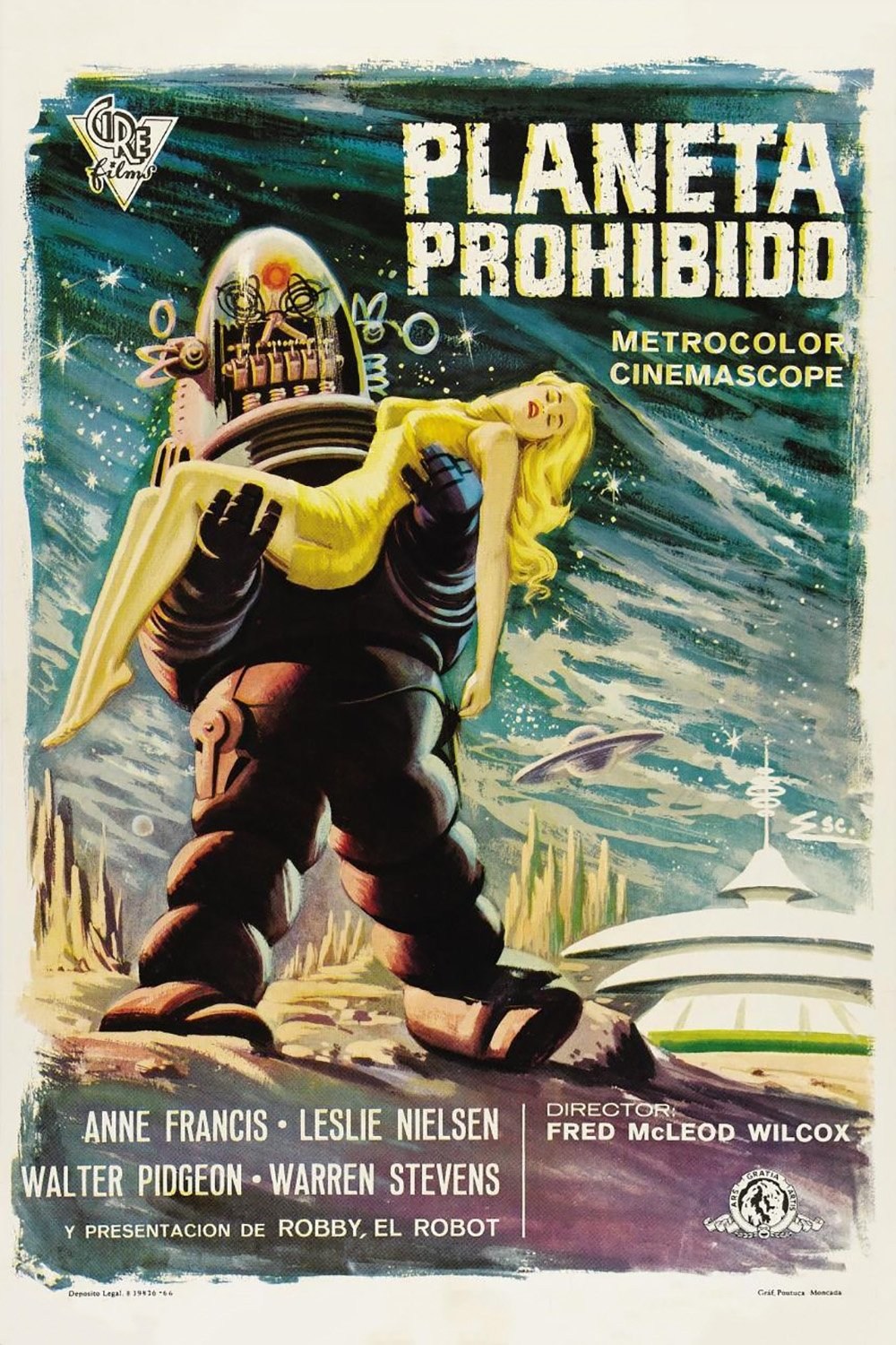 Poster de PLANETA PROHIBIDO en español