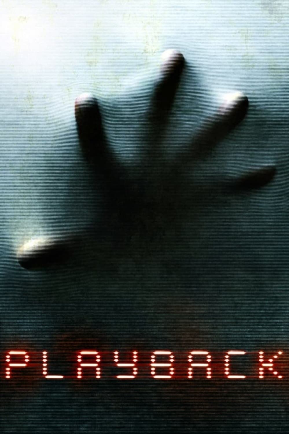 Poster de PLAYBACK en inglés
