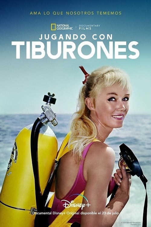 Poster de PLAYING WITH SHARKS: THE VALERIE TAYLOR STORY en español