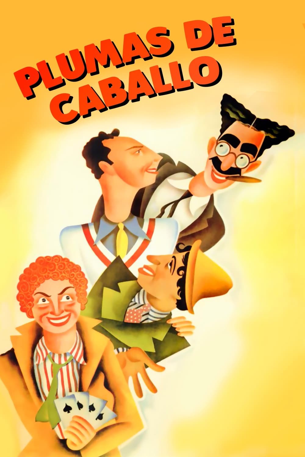 Poster de PLUMAS DE CABALLO en español