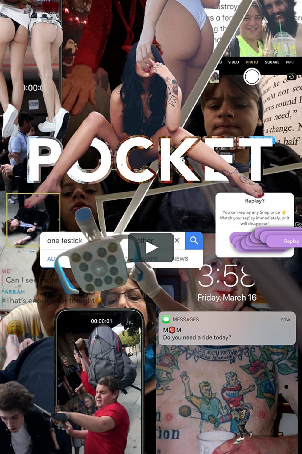 Poster de POCKET en inglés