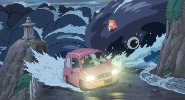 Foto de PONYO EN EL ACANTILADO