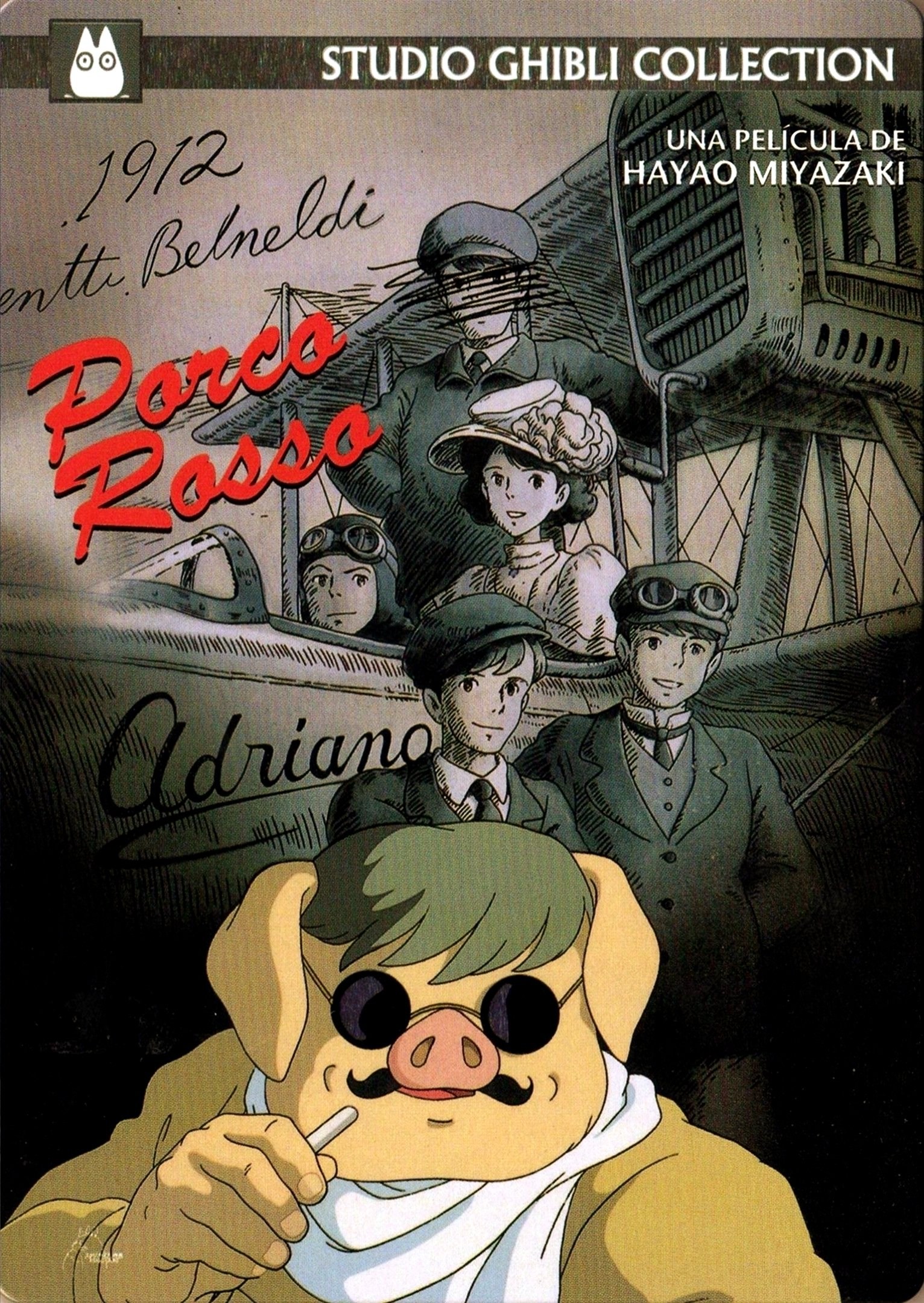Poster de PORCO ROSSO en español
