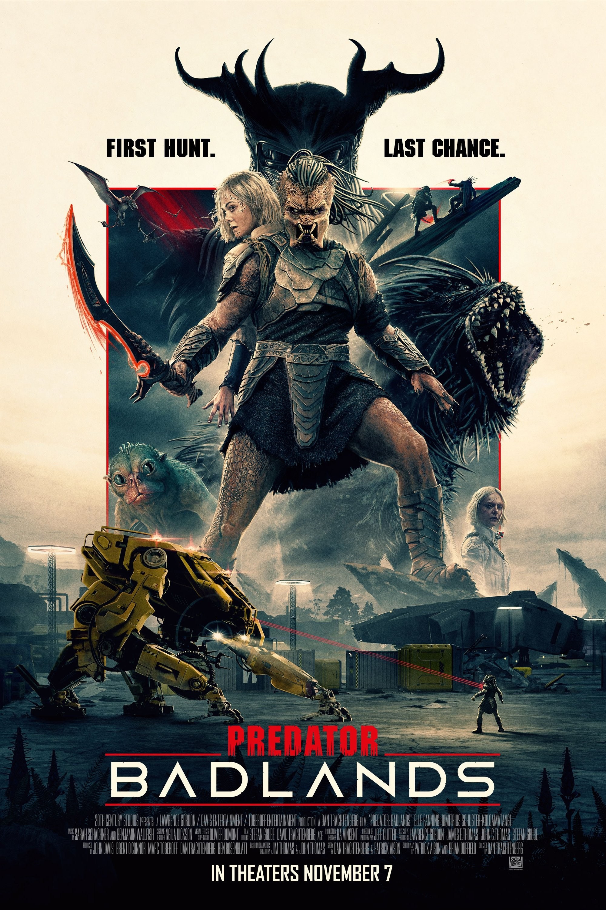 Poster de PREDATOR: BADLANDS