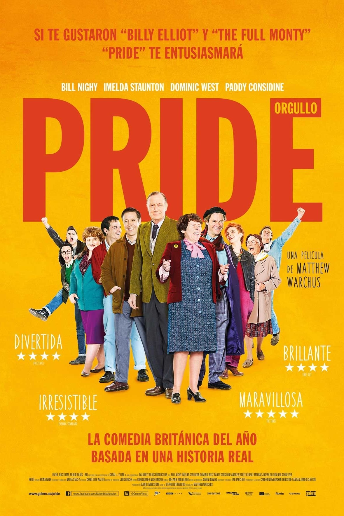 Poster de PRIDE/ORGULLO en español
