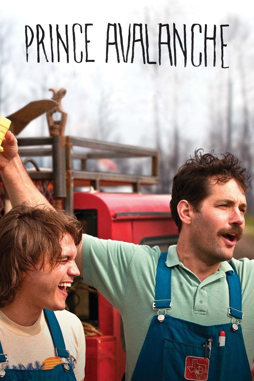 Poster de PRINCE AVALANCHE en inglés